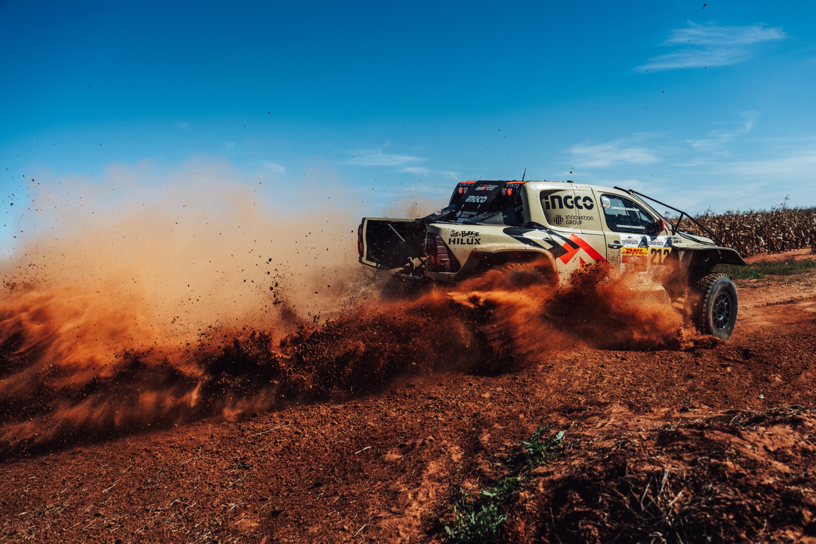 Double podium for TGRSA crews on marathon opener at South African Safari Rally 