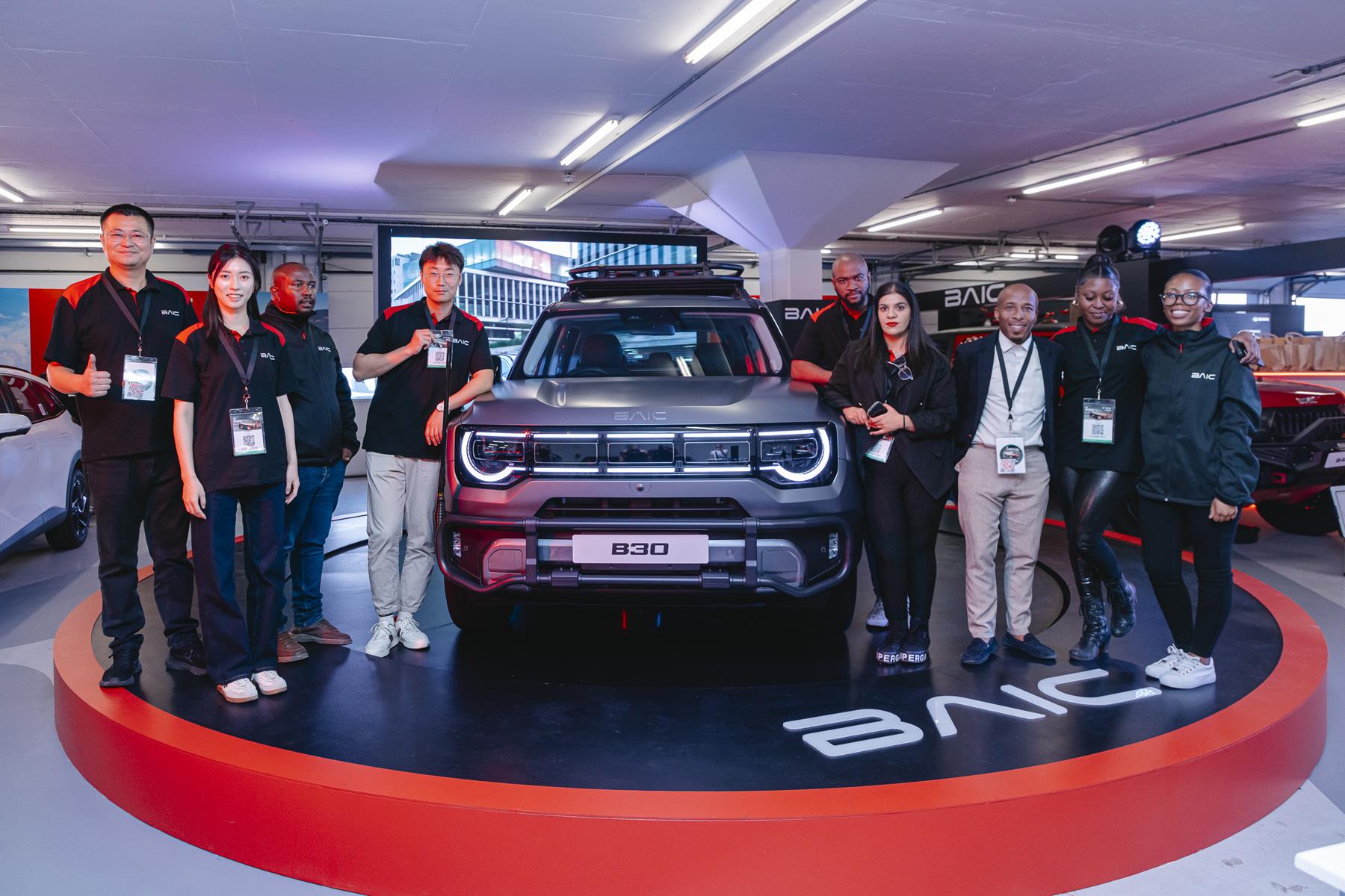 BAIC Unveiled the New B30 SUV at the 2025 Festival of Motoring, Captivating South African Audiences