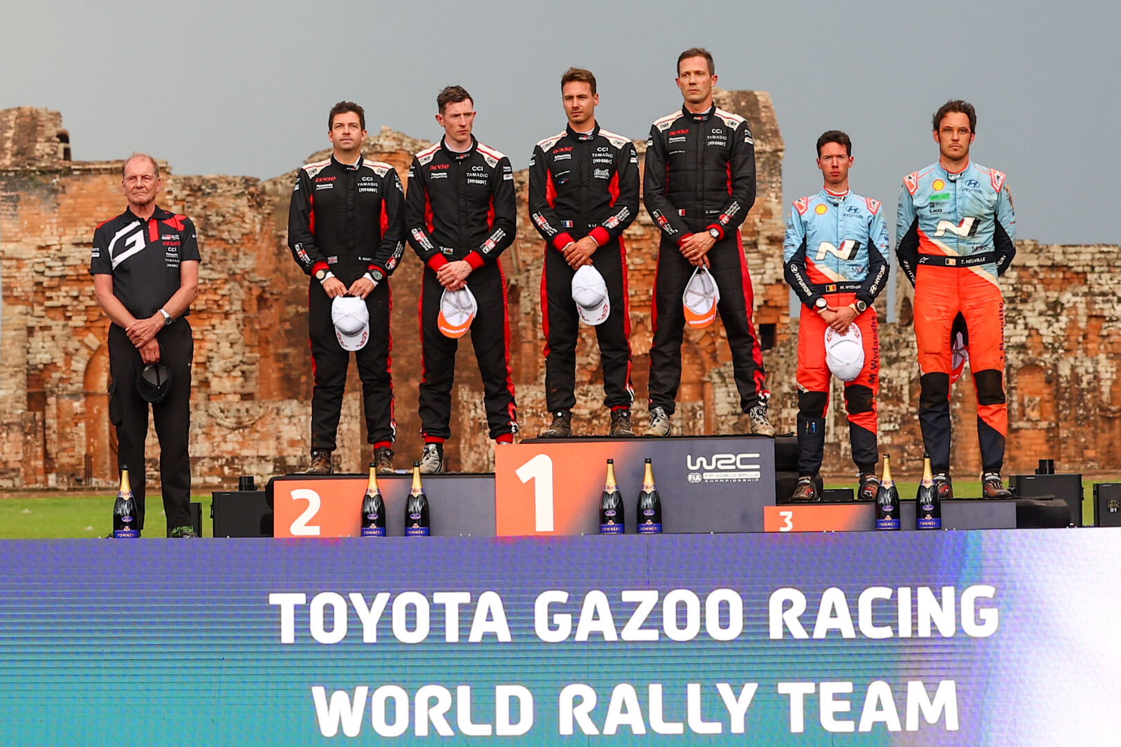 Ogier leads Toyota Gazoo Racing 1-2 in WRC’s newest challenge 