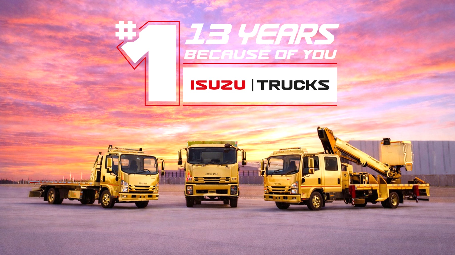 ISUZU Trucks celebrates 13 years of market leadership