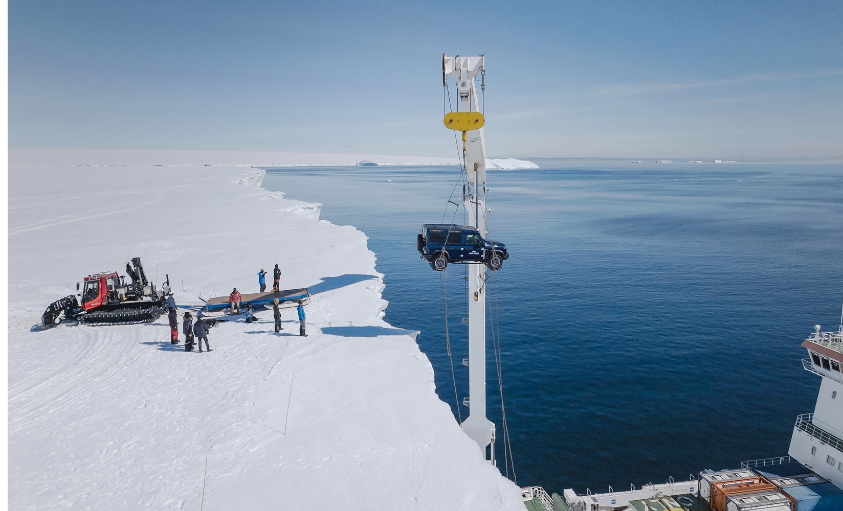 White Desert partners with INEOS Automotive to support Antarctic operations