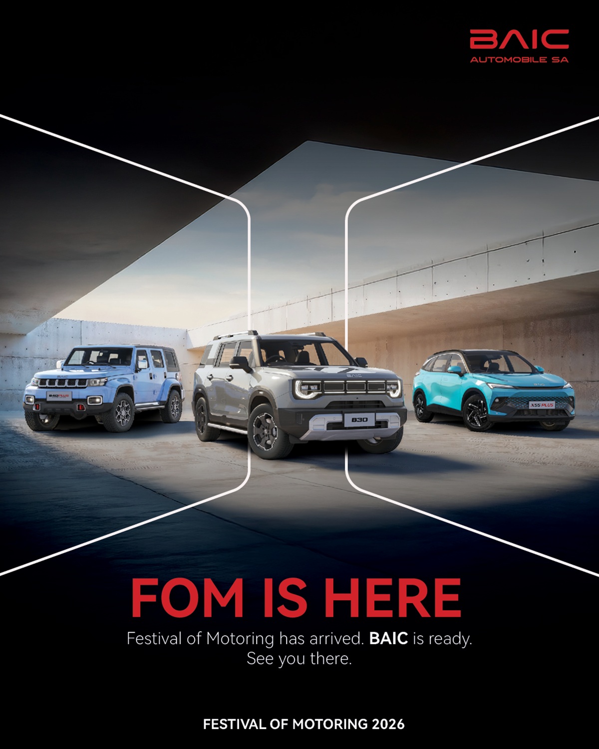 BAIC South Africa Accelerates Growth and Innovation at Festival of Motoring 2026