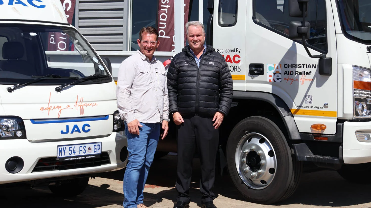 JAC Motors SA Drives Sustainable Community Impact Through CARE