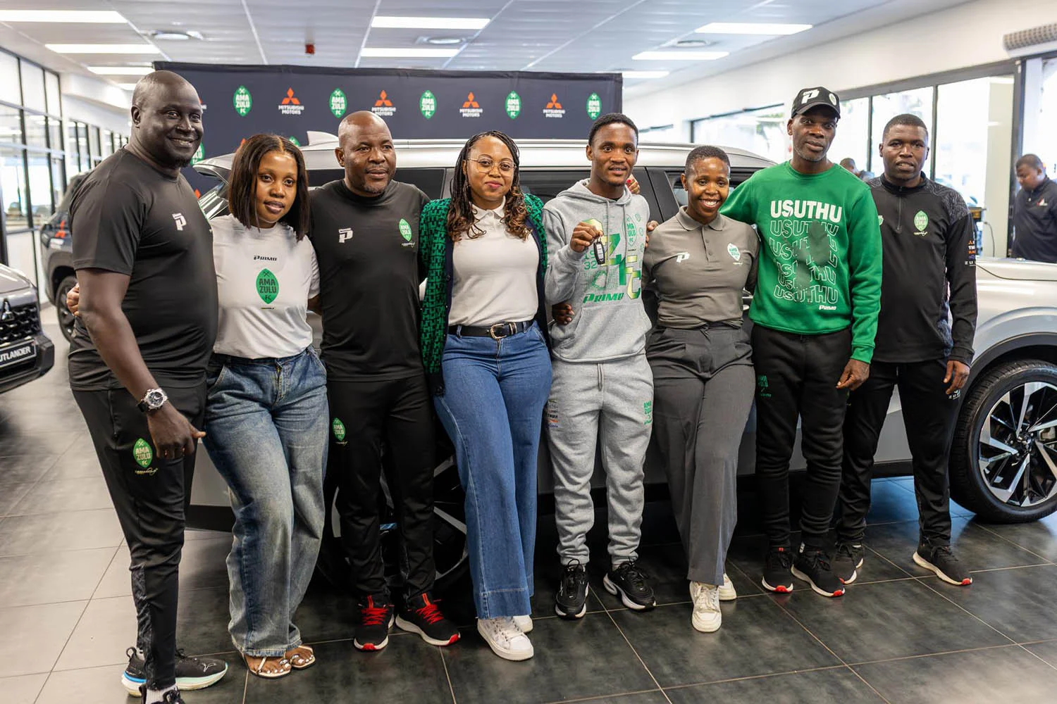 Mitsubishi Motors SA strengthens long-standing partnership with AmaZulu FC through refreshed vehicle fleet 