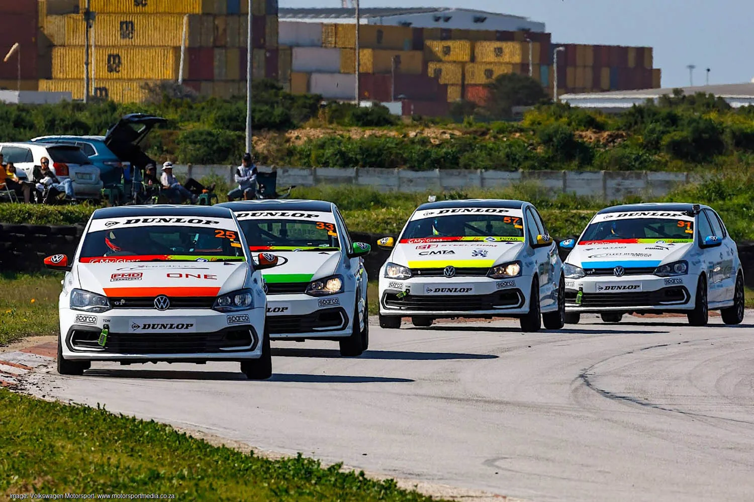 The Volkswagen Rookie Cup shuffle