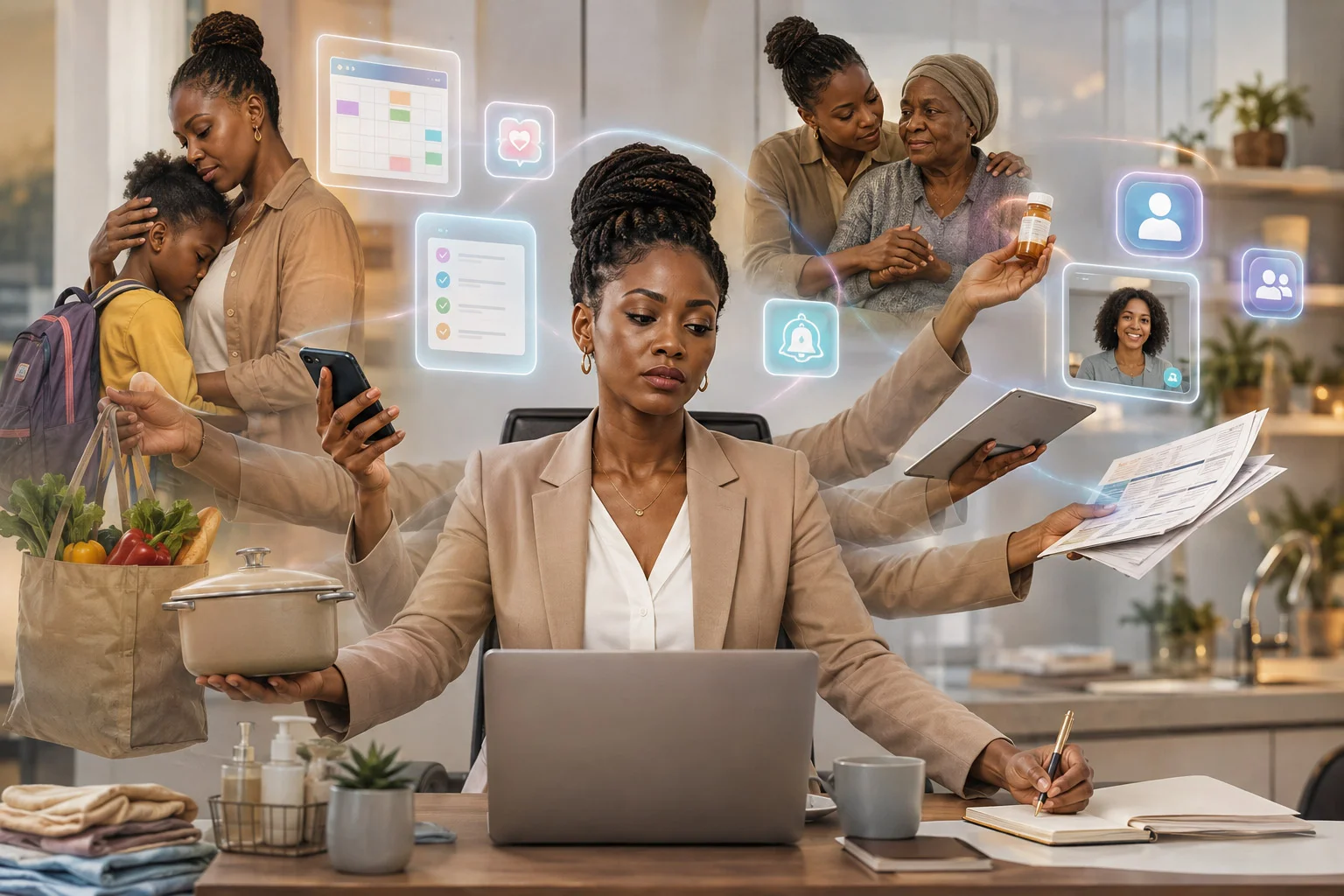 The Invisible Workload: How Women’s Many Roles Impact Career Advancement, and How Technology Can Help