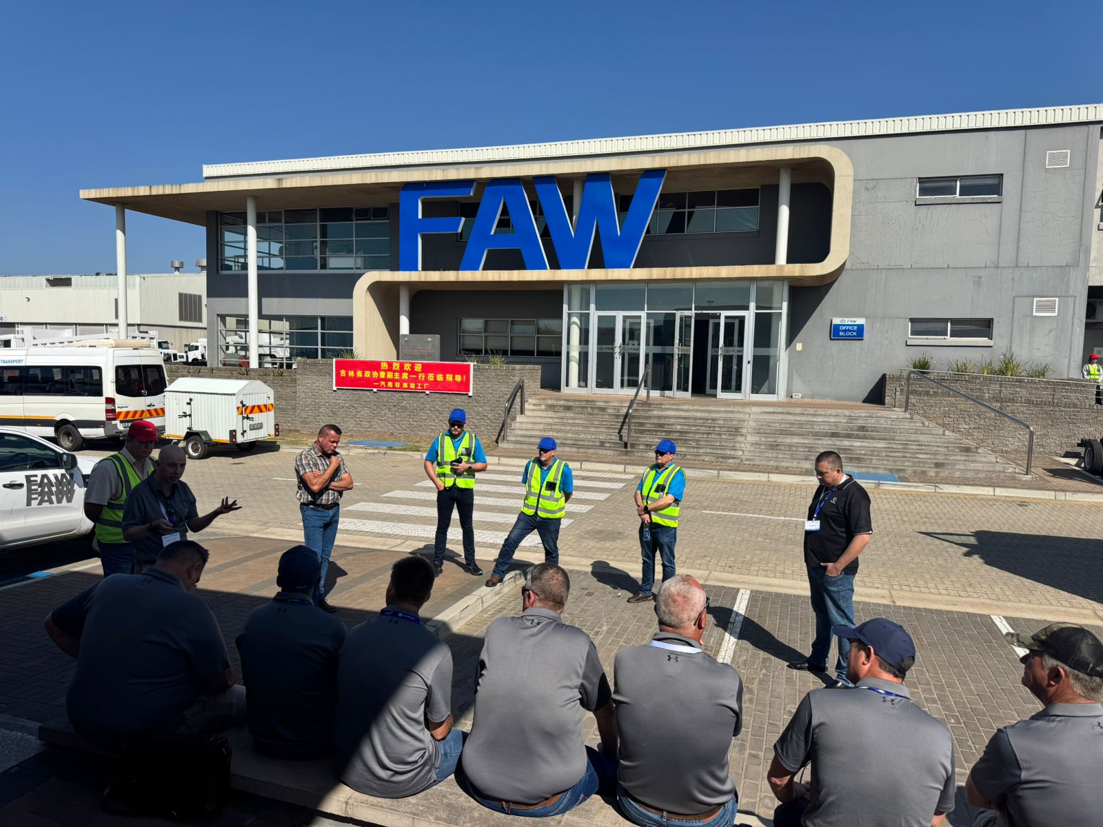 FAW Trucks Laubstar Clients Experience Innovation First-Hand at the FAW Trucks Gqeberha Plant