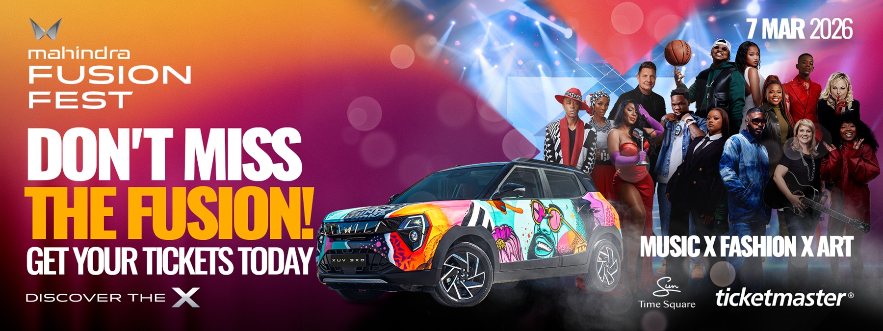The Race to the Second Edition of the Mahindra Fusion Fest is on!