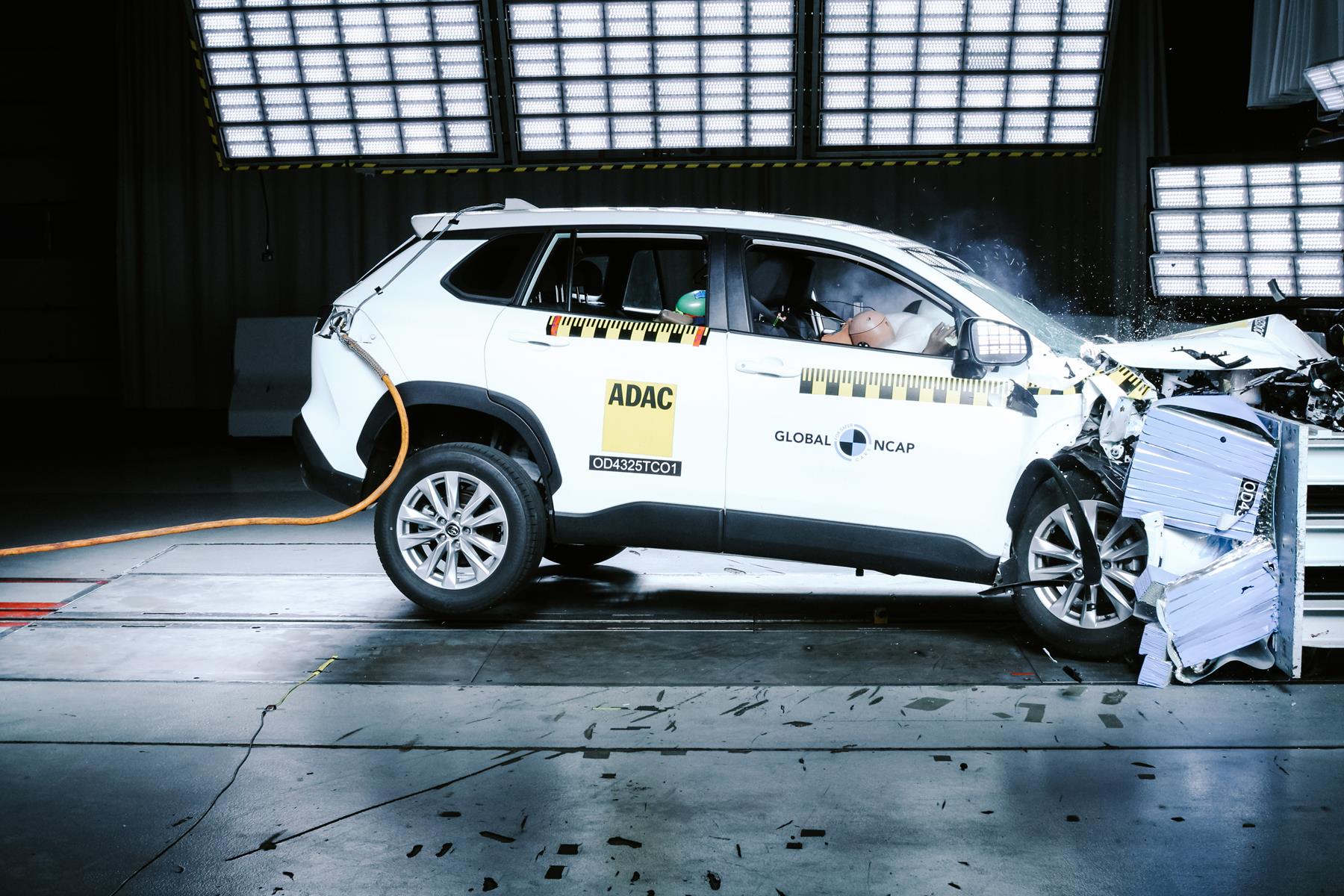 AA raises deep concerns as Toyota Corolla Cross scores two stars for adult protection in Africa