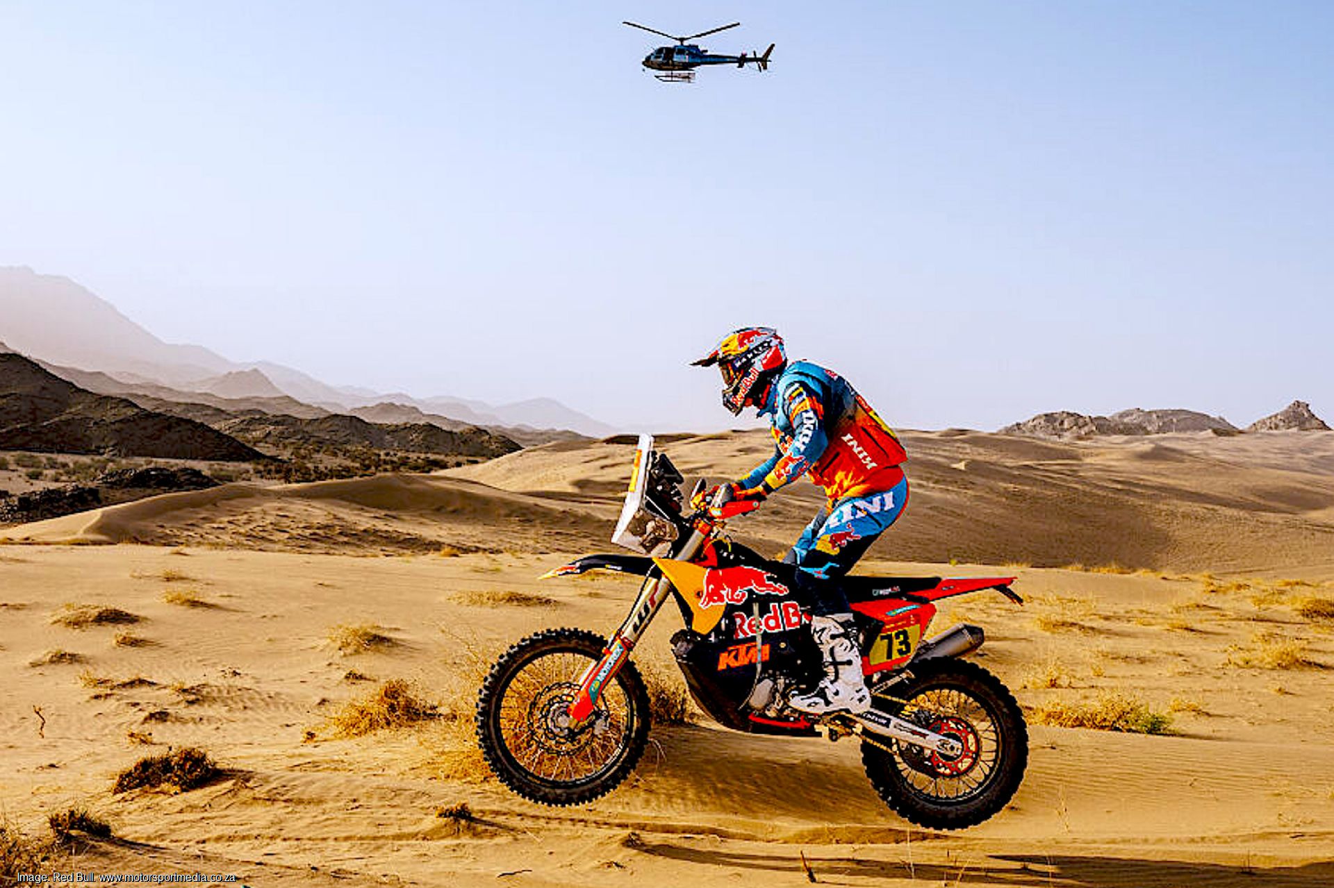 Benavides steals a 2 second Dakar bike win!