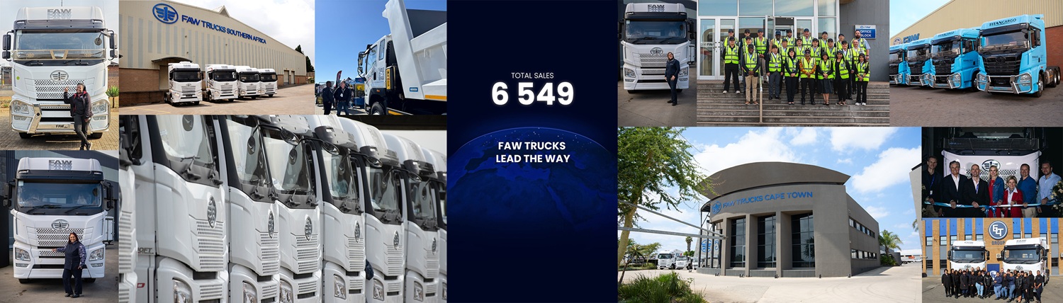 FAW Trucks Southern Africa Closes 2025 with Record Sales Momentum into January 2026 