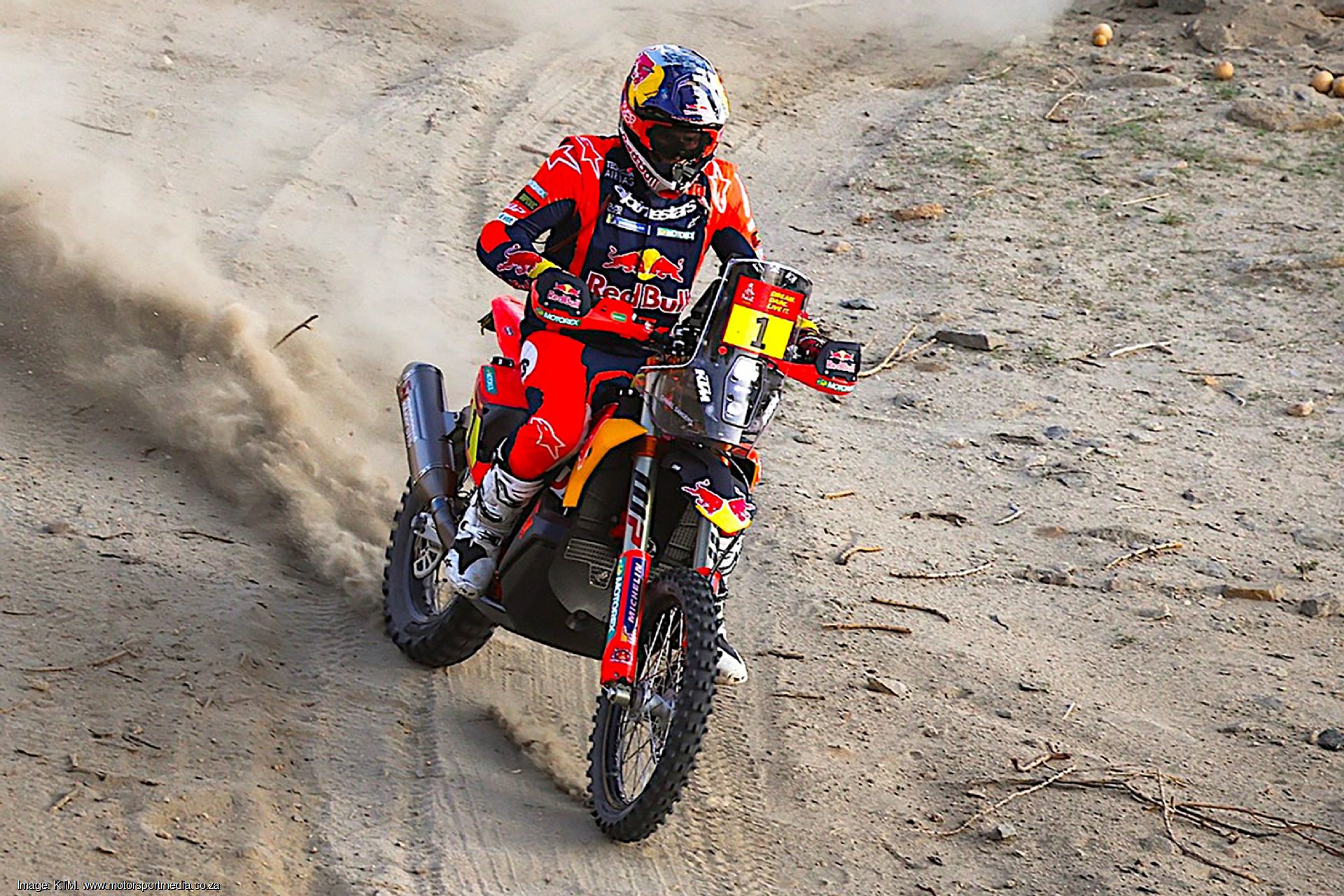 Dakar bikes day 7: chucky in charge