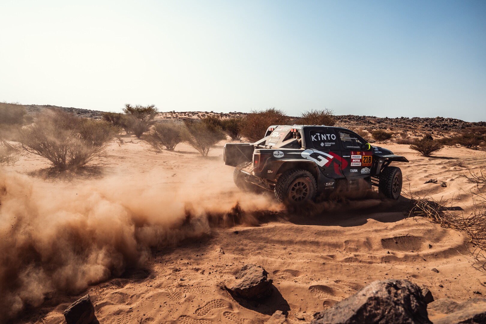 TGRSA crews push hard as Dakar heads towards the finish