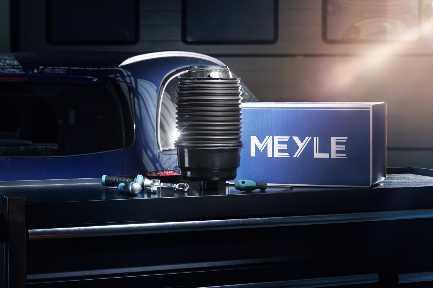 New to independent aftermarket: MEYLE brings OE-compliant air suspension for premium vehicles