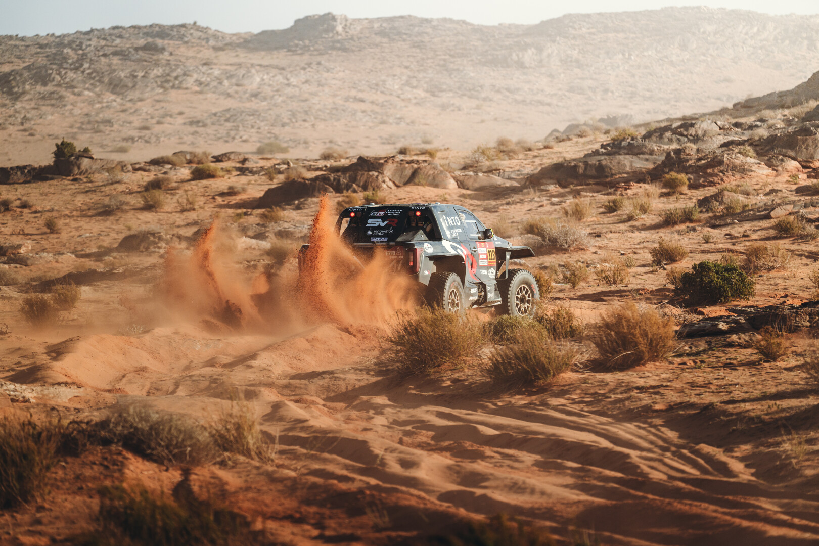 TGRSA completes demanding marathon stage with solid recovery on stage 5