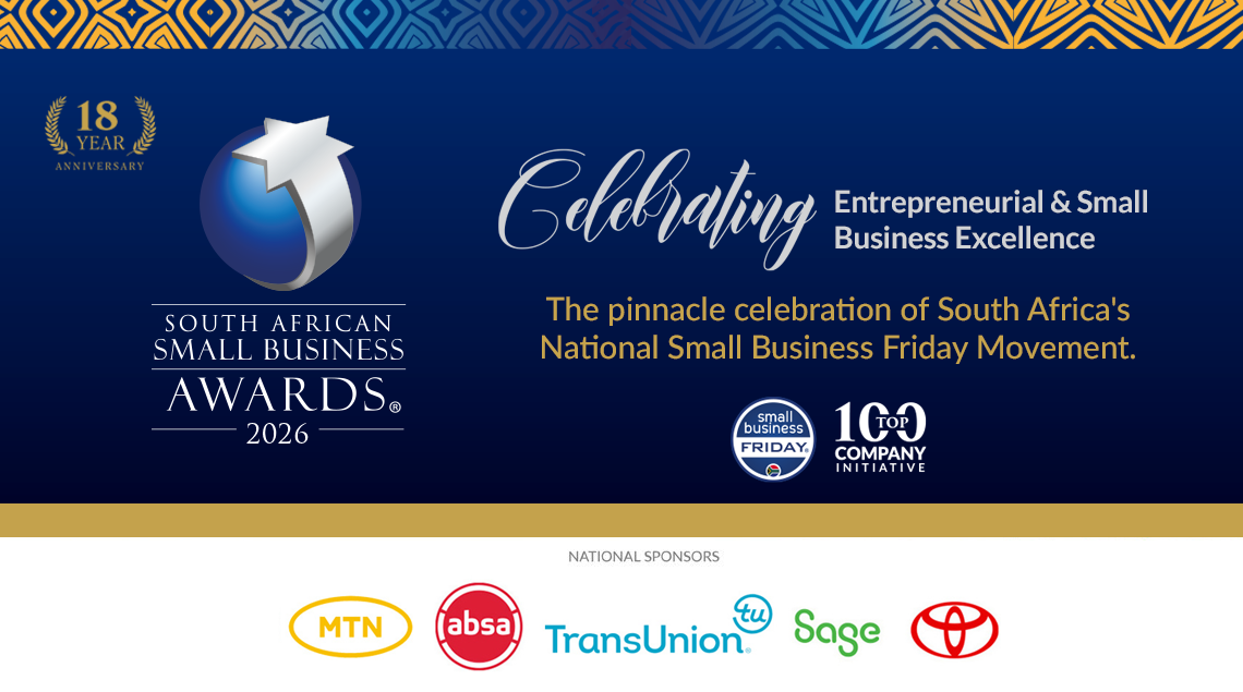Entries Now Open for South Africa's Most Prestigious Small Business Awards