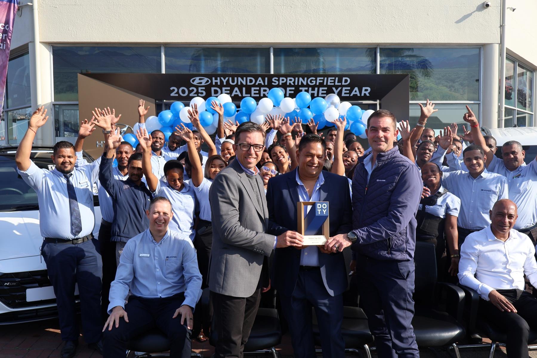 Hyundai Springfield Park Caps Award-Winning Year with Global Top 100 Dealership Recognition