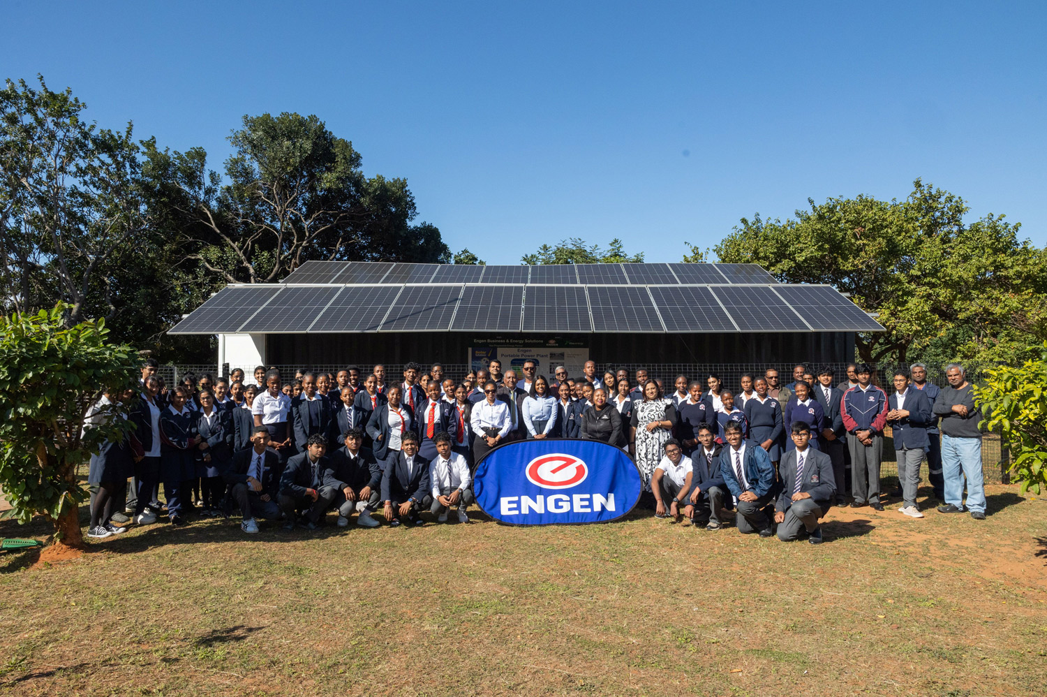 Engen strengthens STEM education at Merebank Secondary with solar-powered science lab