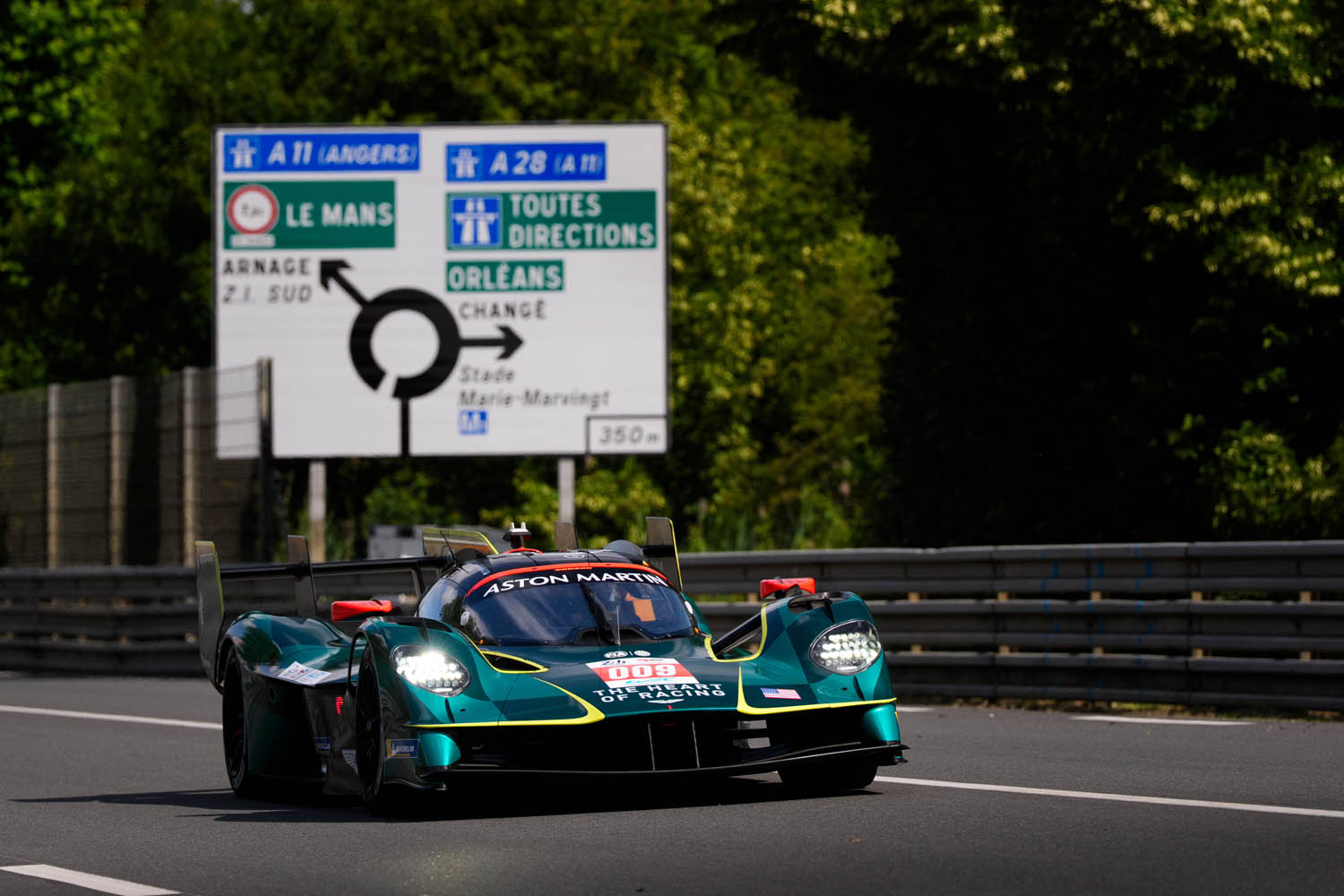Aston Martin Valkyrie carries British hopes for glory in to the 94th running of the world famous 24 Hours of Le Mans
