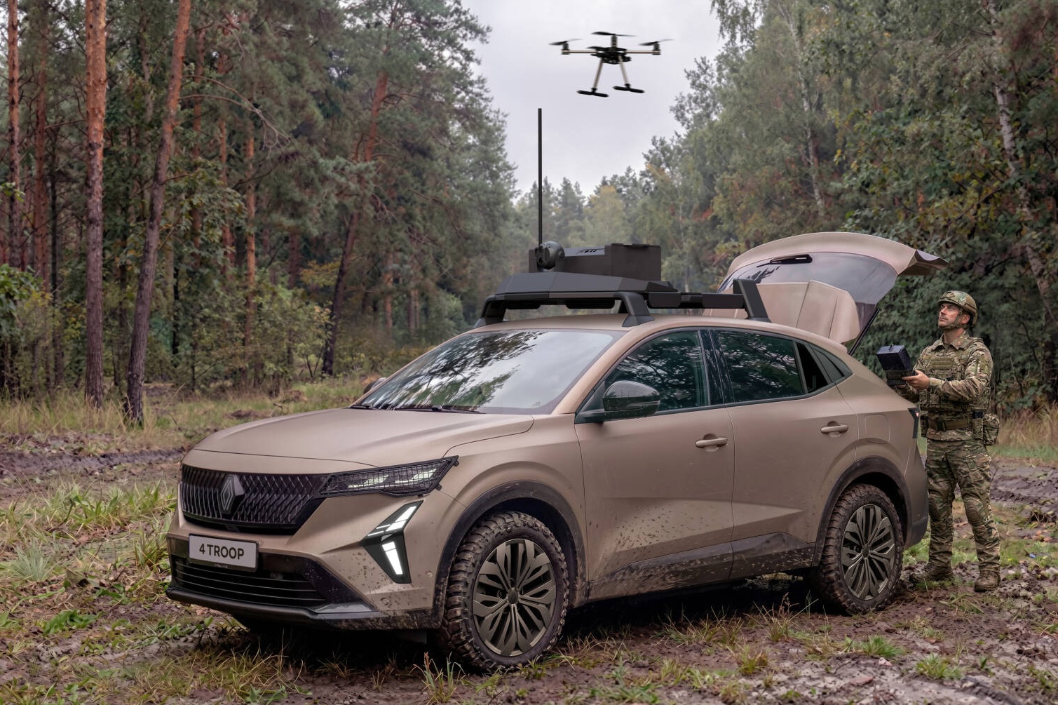 Eurosatory 2026: Renault Group and Thales unveil 4 TROOP, an innovative tactical vehicle for future land forces engagements 