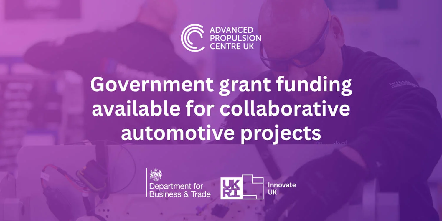 Government grant funding available for collaborative automotive projects 
