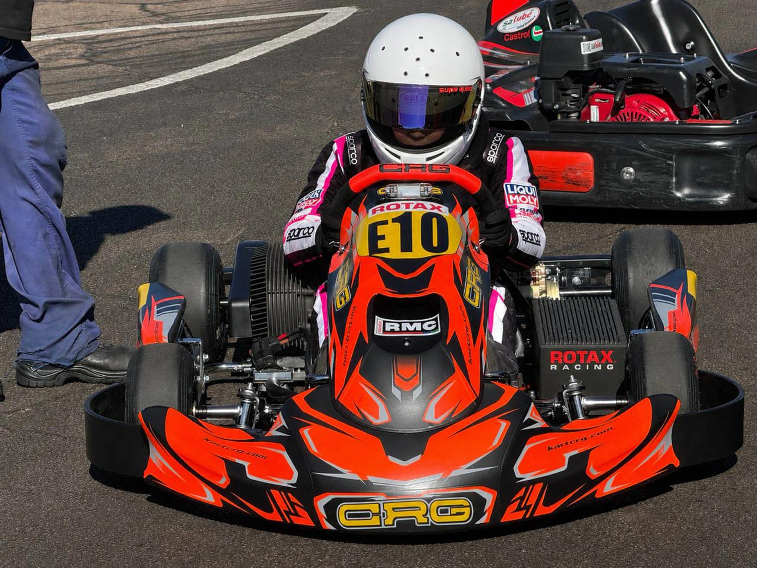 South African youngster becomes first female driver in Africa to drive the Rotax E10 electric racing kart