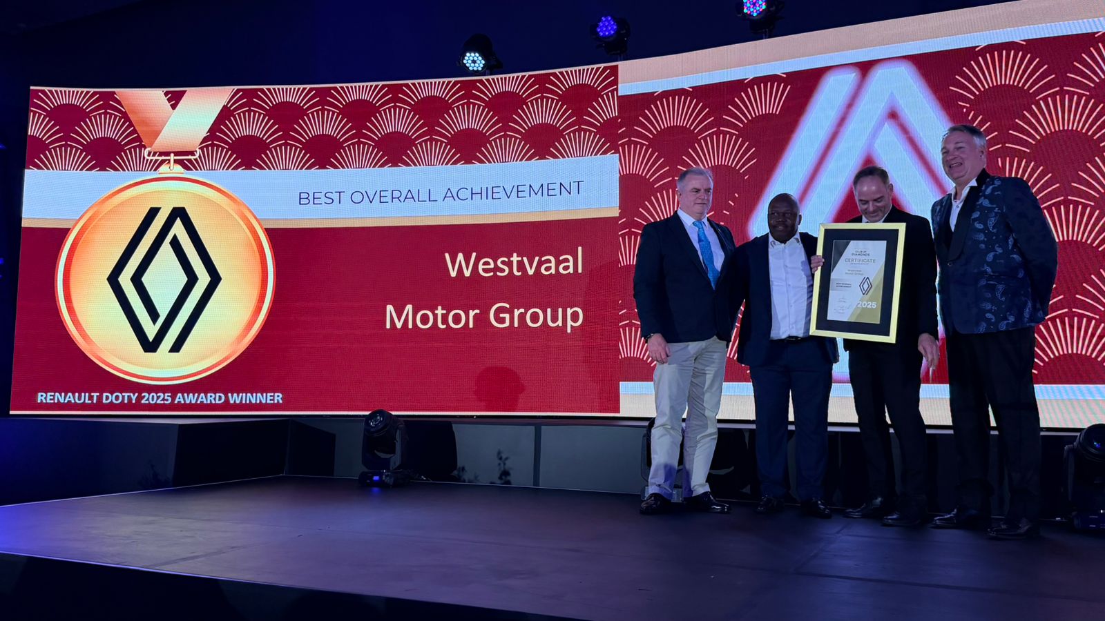 Renault South Africa Celebrates Excellence at Annual Dealer of The Year Awards