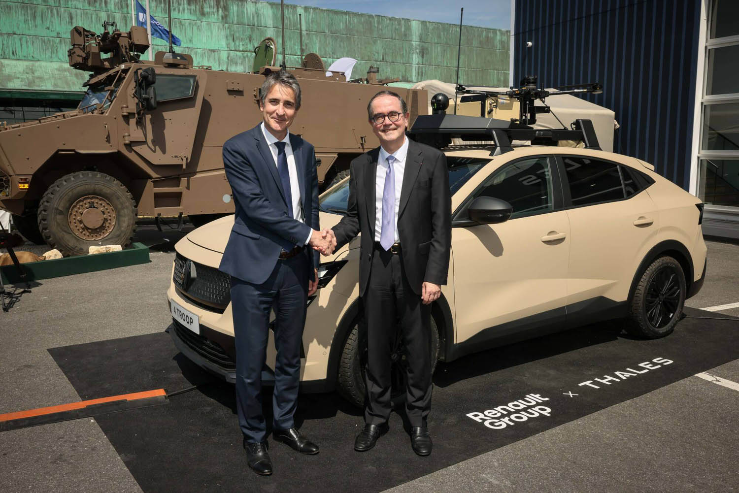 Renault Group and Thales enter into a strategic partnership to develop a sovereign drone industry in France 