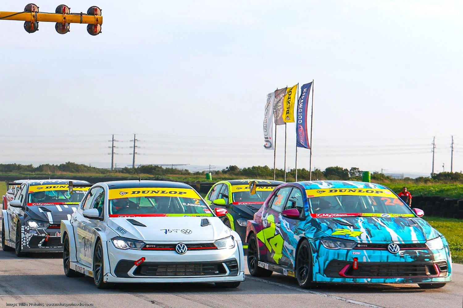 Volkswagen Motorsport stars at home