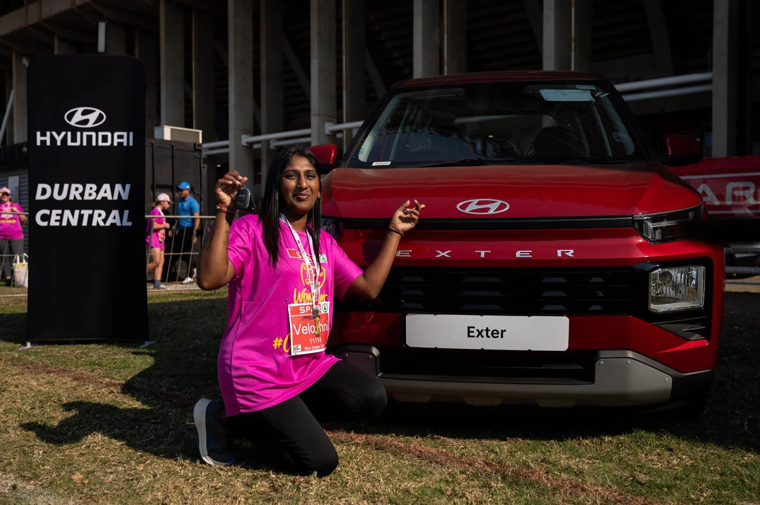 Veloshni Naidoo Wins Brand-New Hyundai EXTER at Durban SPAR Women’s Challenge