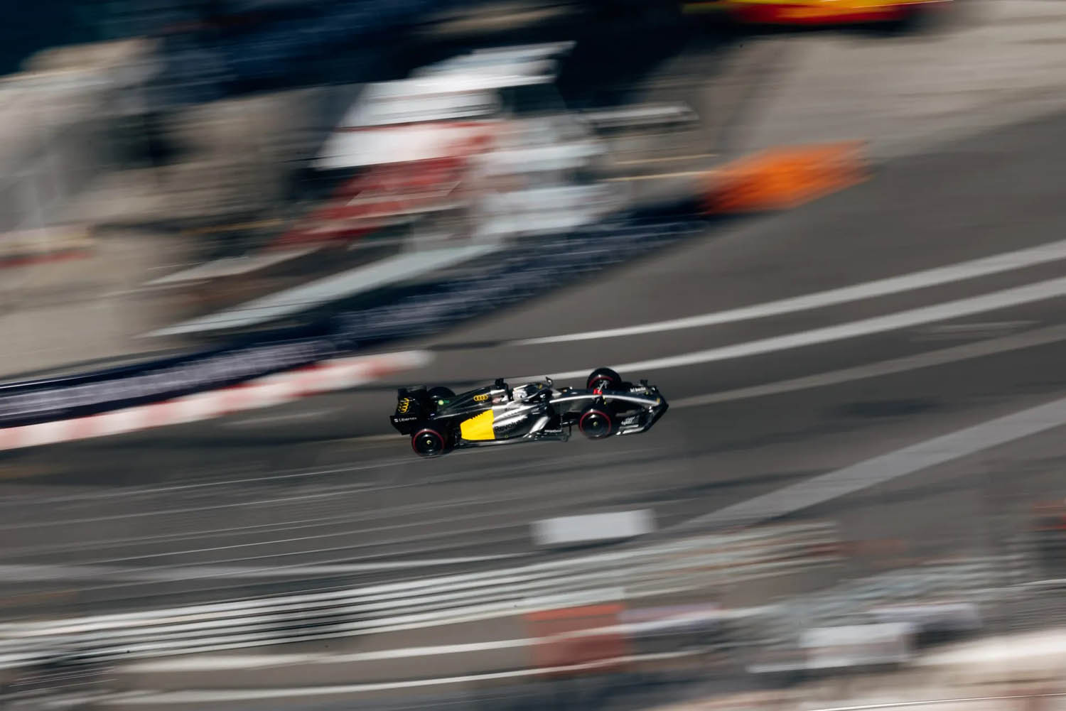 Spirited pace in Monaco sets up Audi Revolut F1 for a strong Barcelona bounce-back