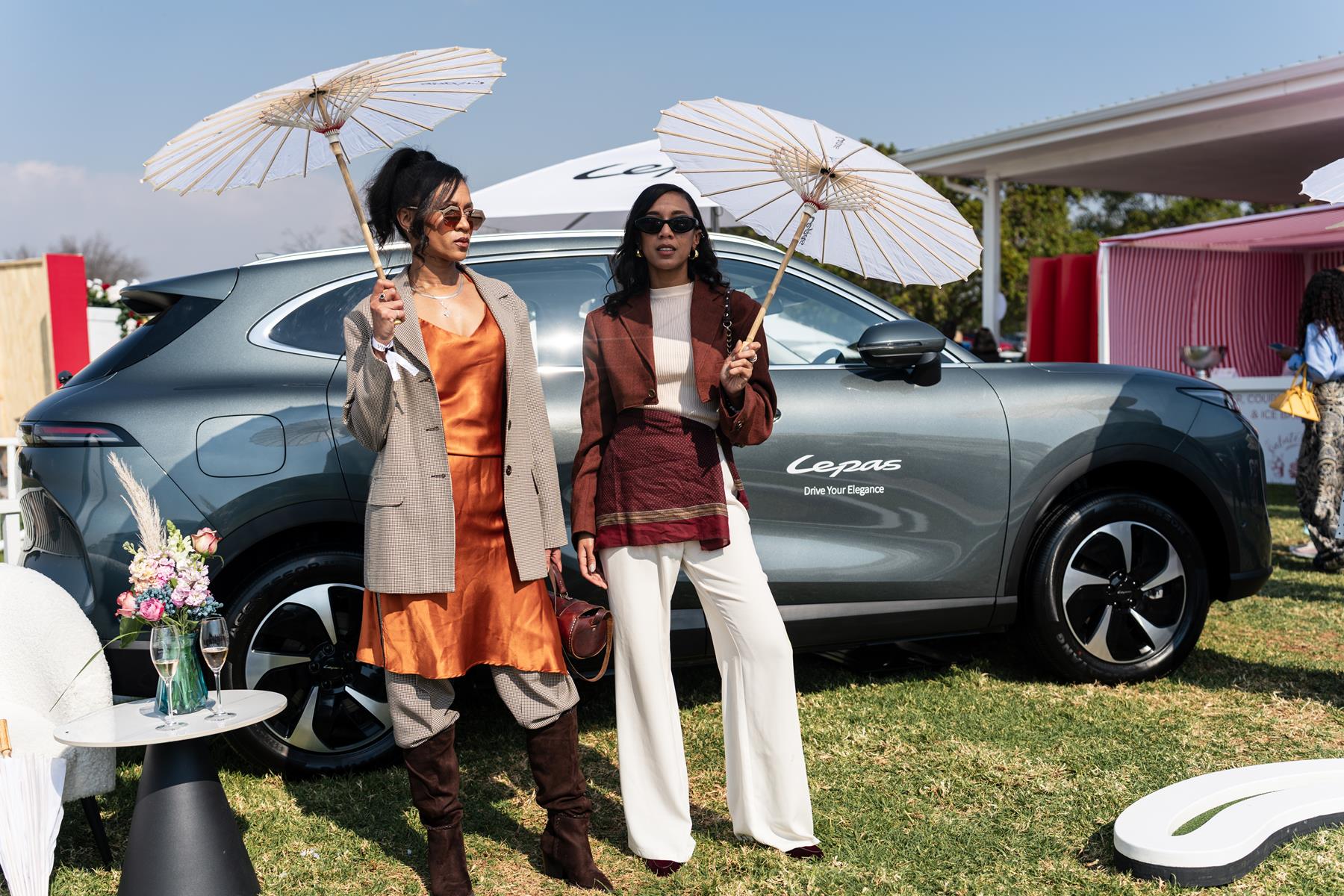 Lepas South Africa makes a statement at the JC Le Roux Cap Classique event, Inanda Polo Club