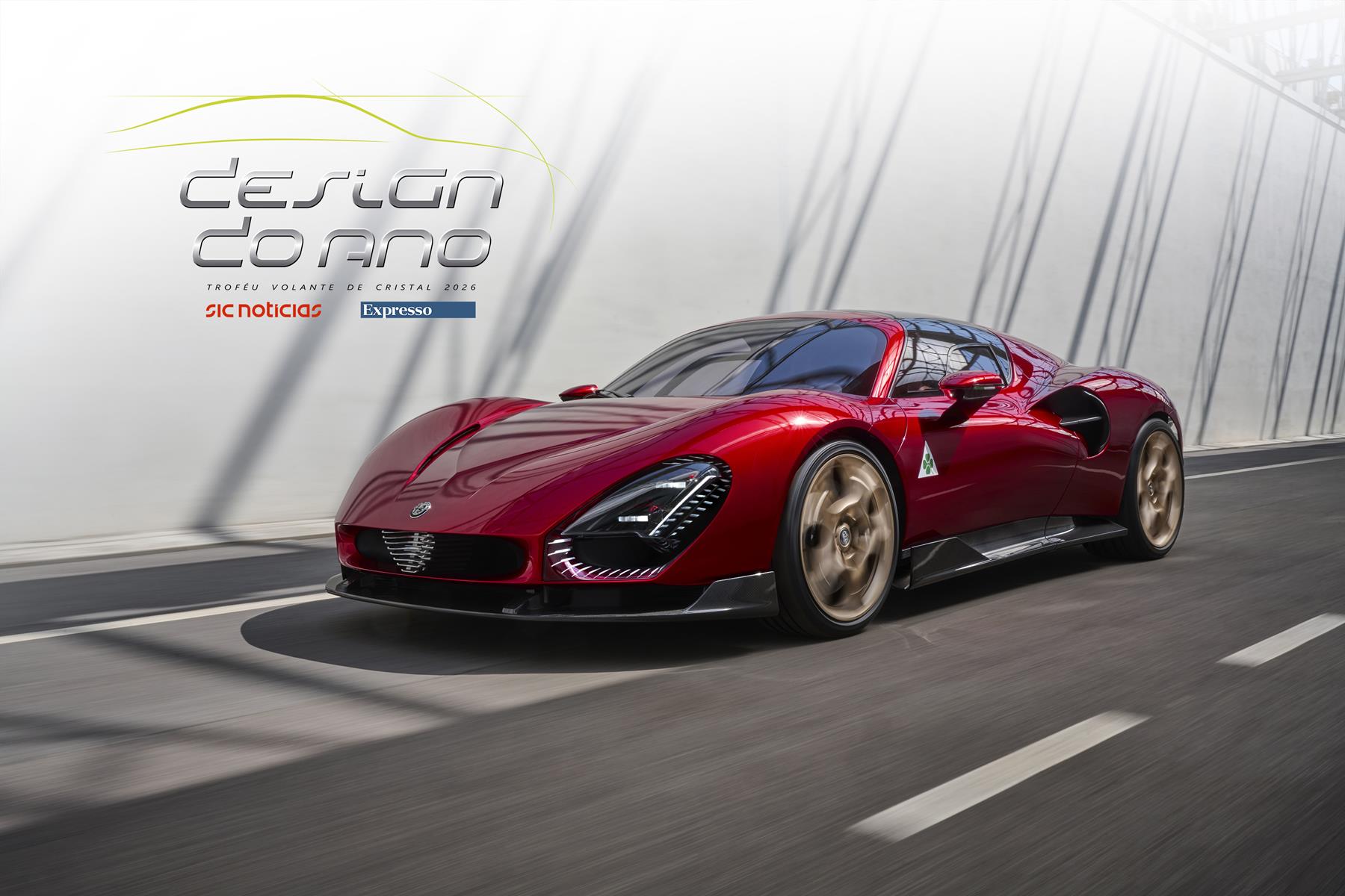 Alfa Romeo 33 Stradale wins “Design of the Year” award in Portugal