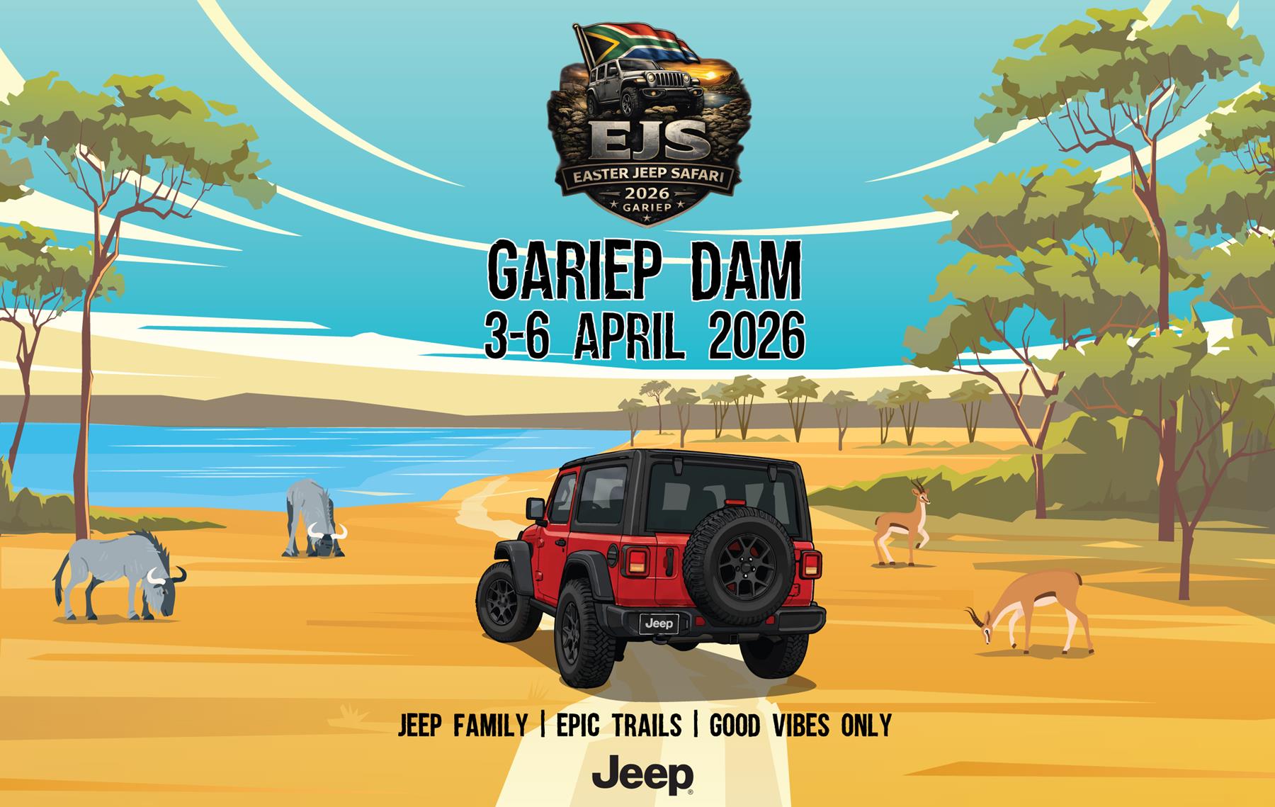 Jeep® brand welcomes South Africa’s first Easter Jeep Safari arrives
