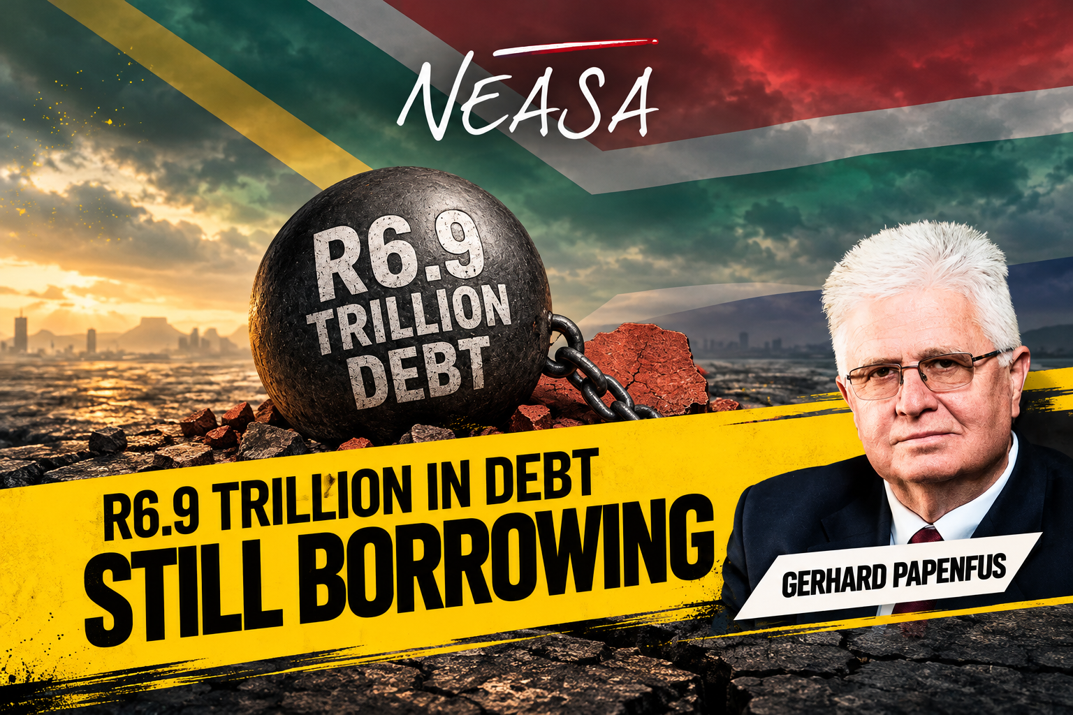 Borrowing More, Growing Less: South Africa’s Economic Failure