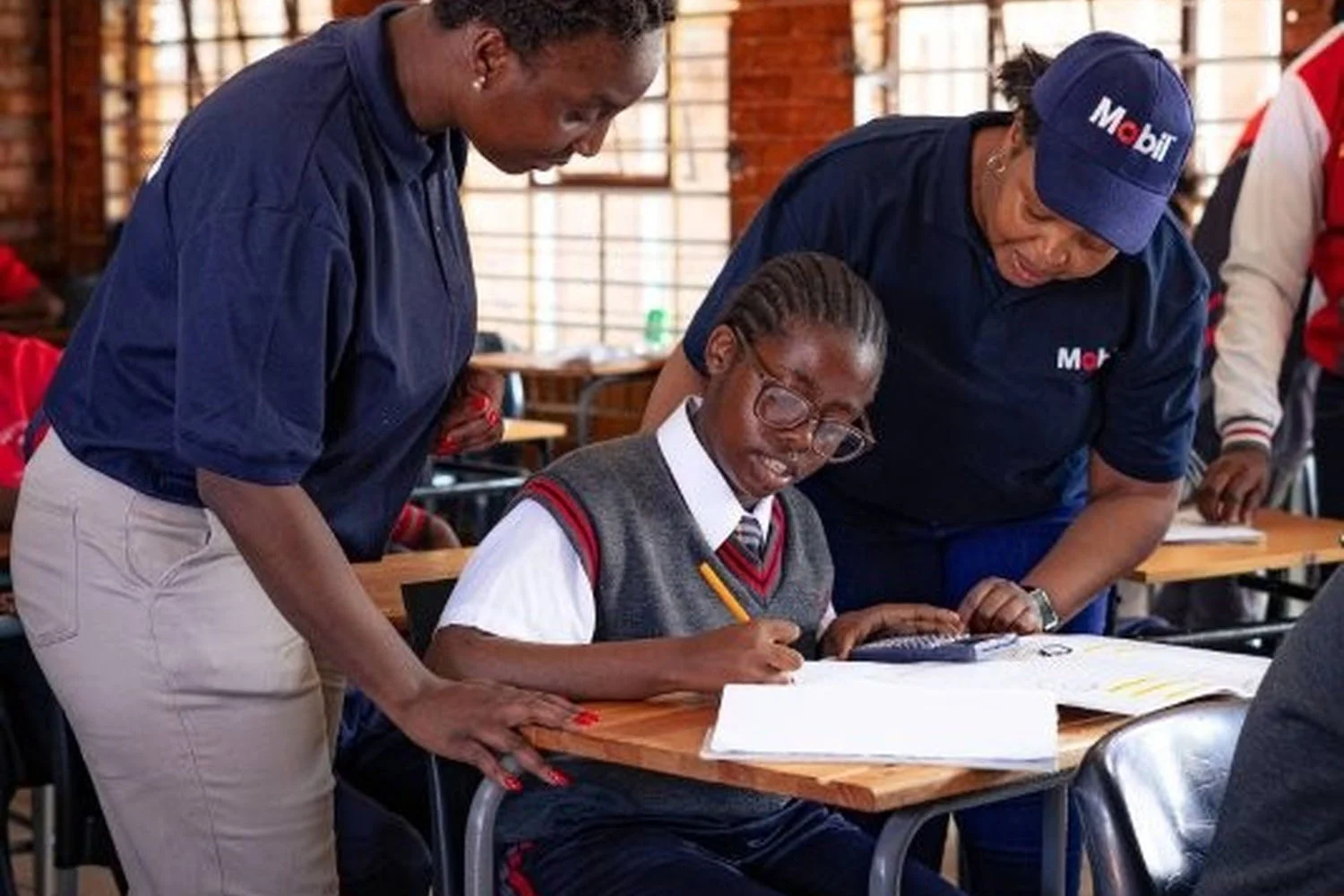 Mobil™ Give a Drop brings practical mathematics support to Kagiso school