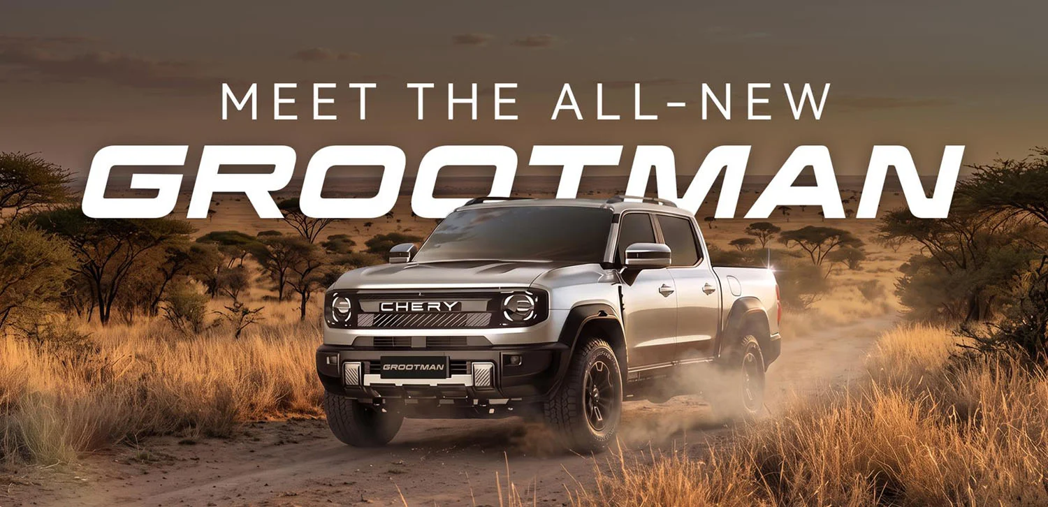The Grootman has arrived: Chery South Africa reveals name of first-ever bakkie