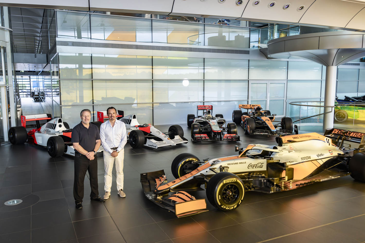 Tom Hartley Jnr announces the sale of five extraordinary McLaren Formula 1 cars