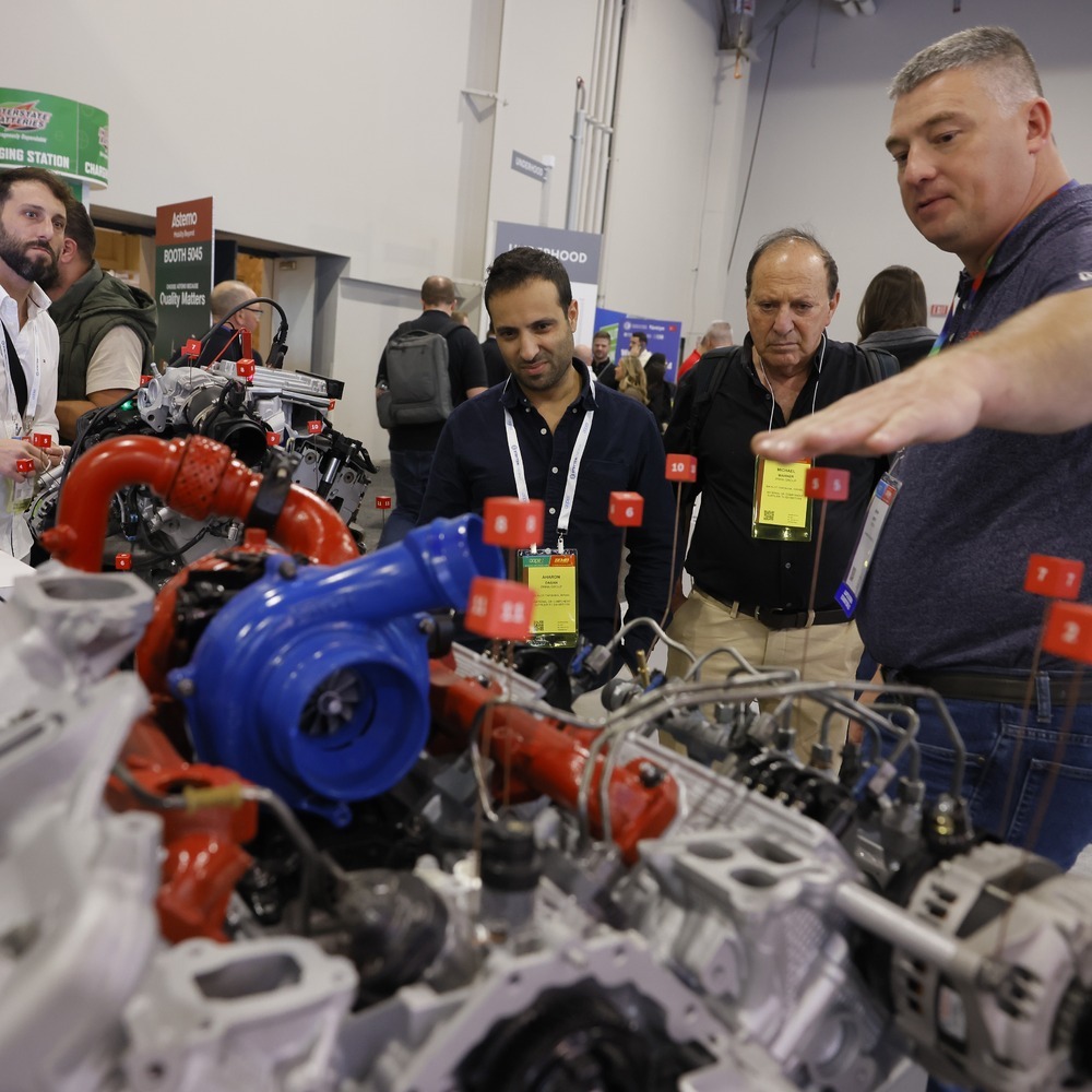 Product discovery on the AAPEX exhibition floor