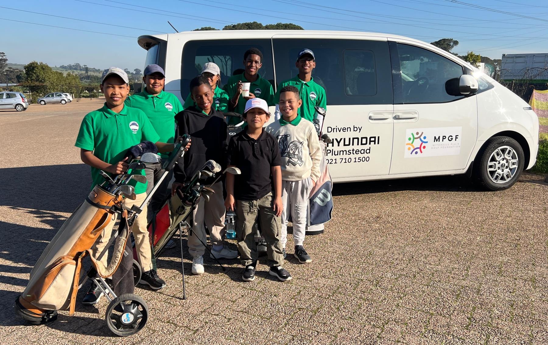 From Police Van to STARIA: Hyundai Helps Youngsters Chase Golf Dreams