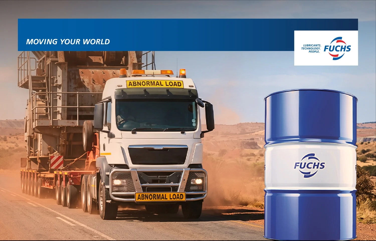 FUCHS LUBRICANTS SOUTH AFRICA Moving the Extraordinary: Why Abnormal Loads Demand More from Every Trip