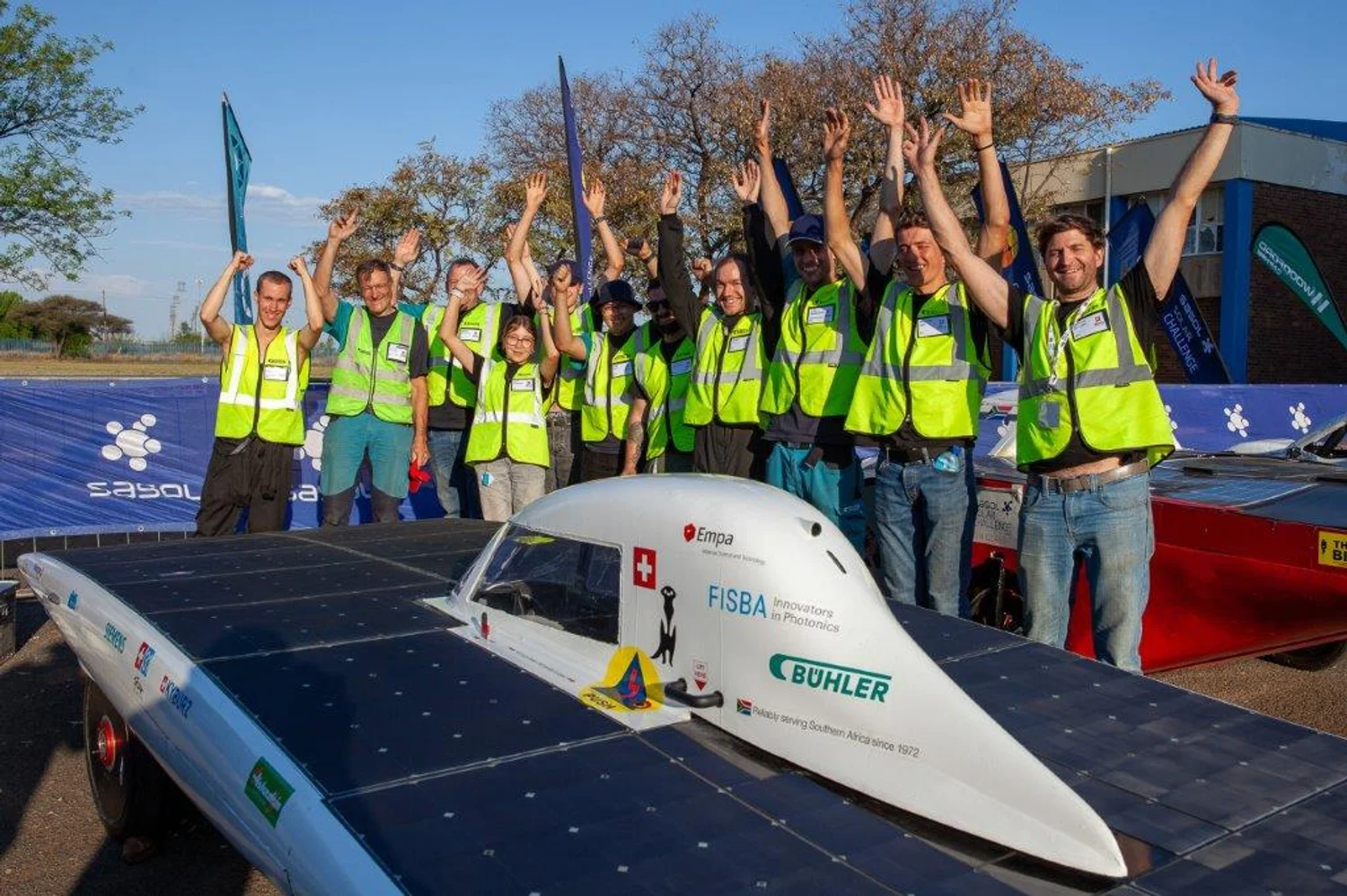 Bühler’s Solar Energy Racers take second place in Sasol Solar Challenge
