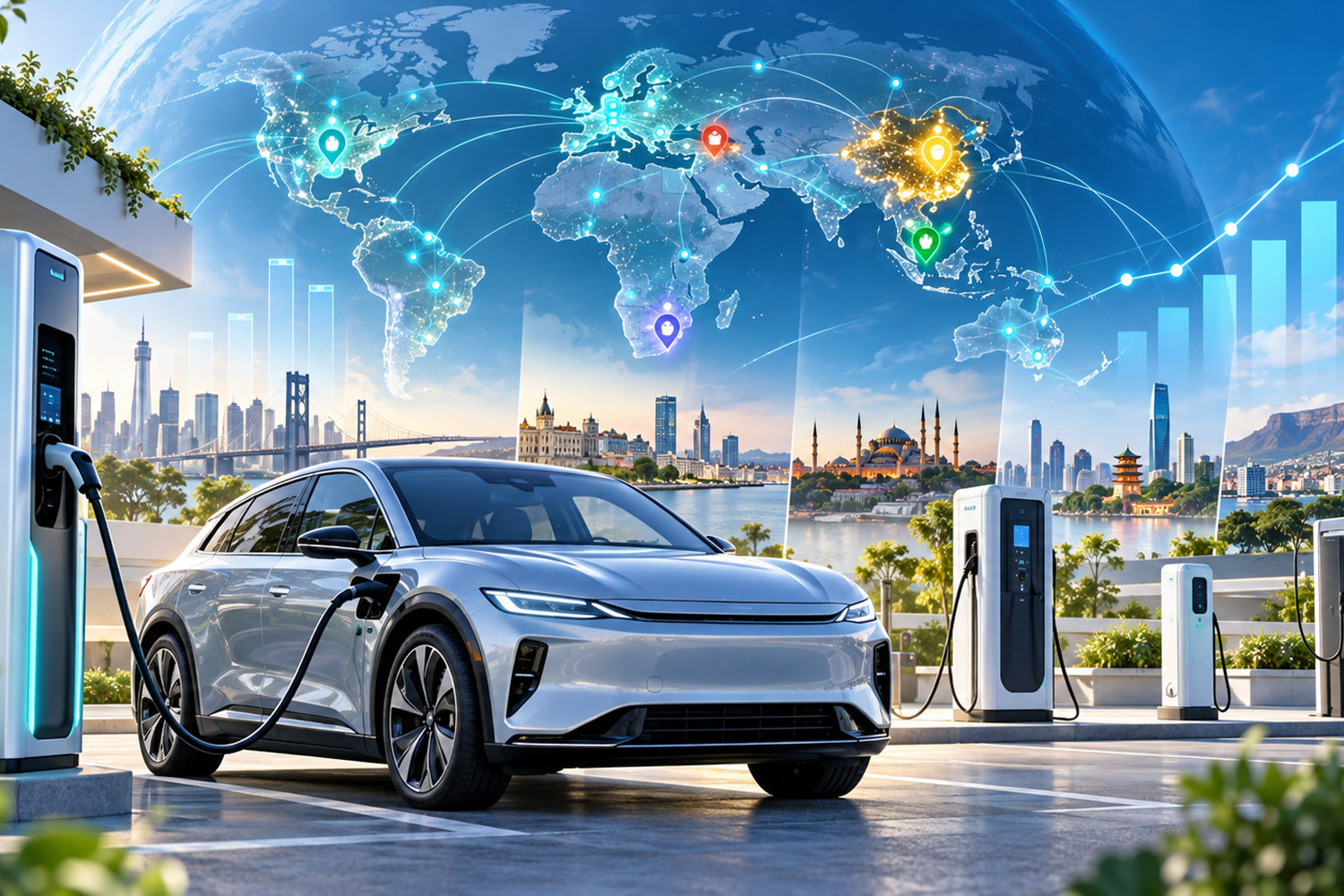 Report reveals the countries building out their EV charging infrastructure the fastest