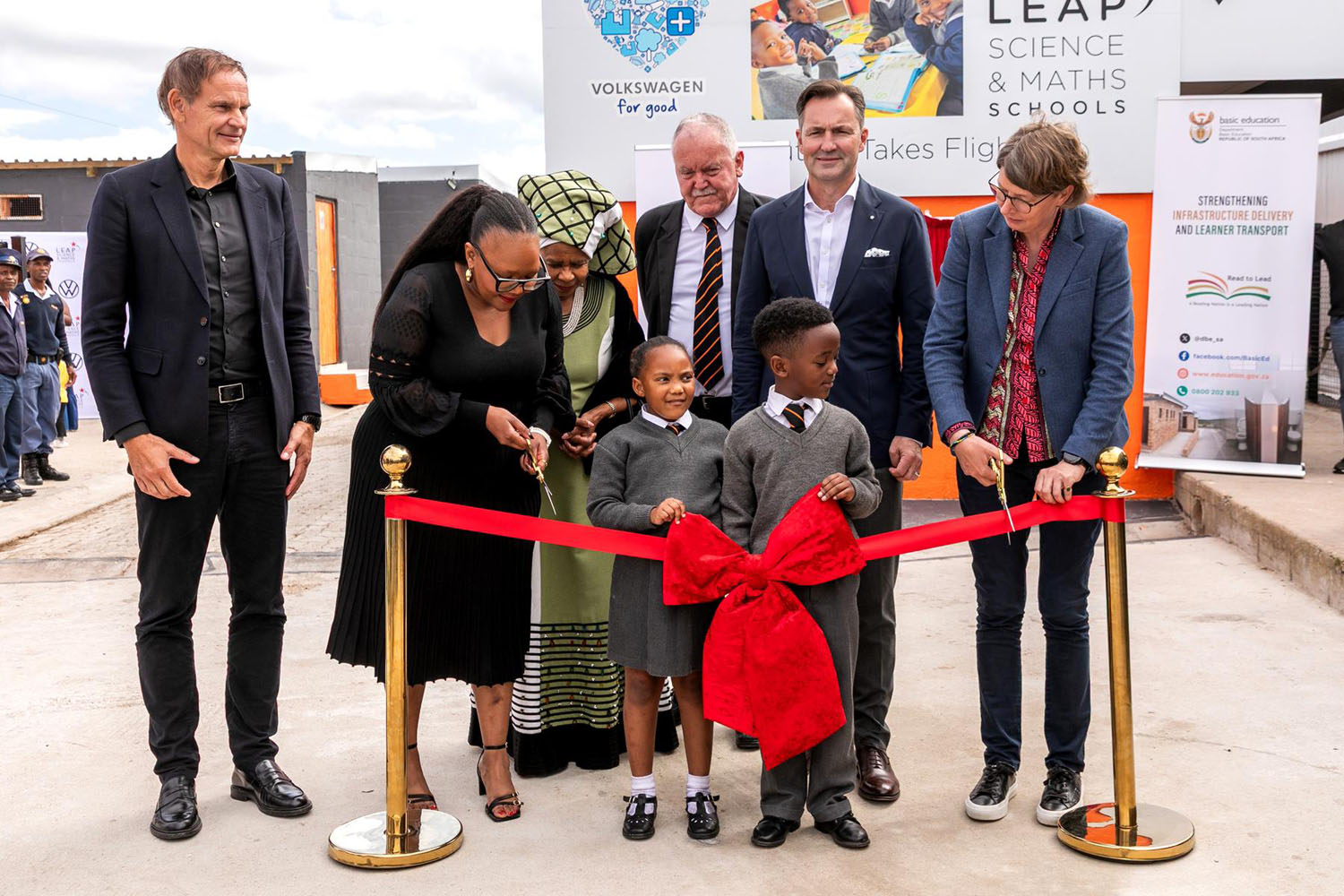Volkswagen partners with LEAP Institute to open a school in KwaNobuhle 