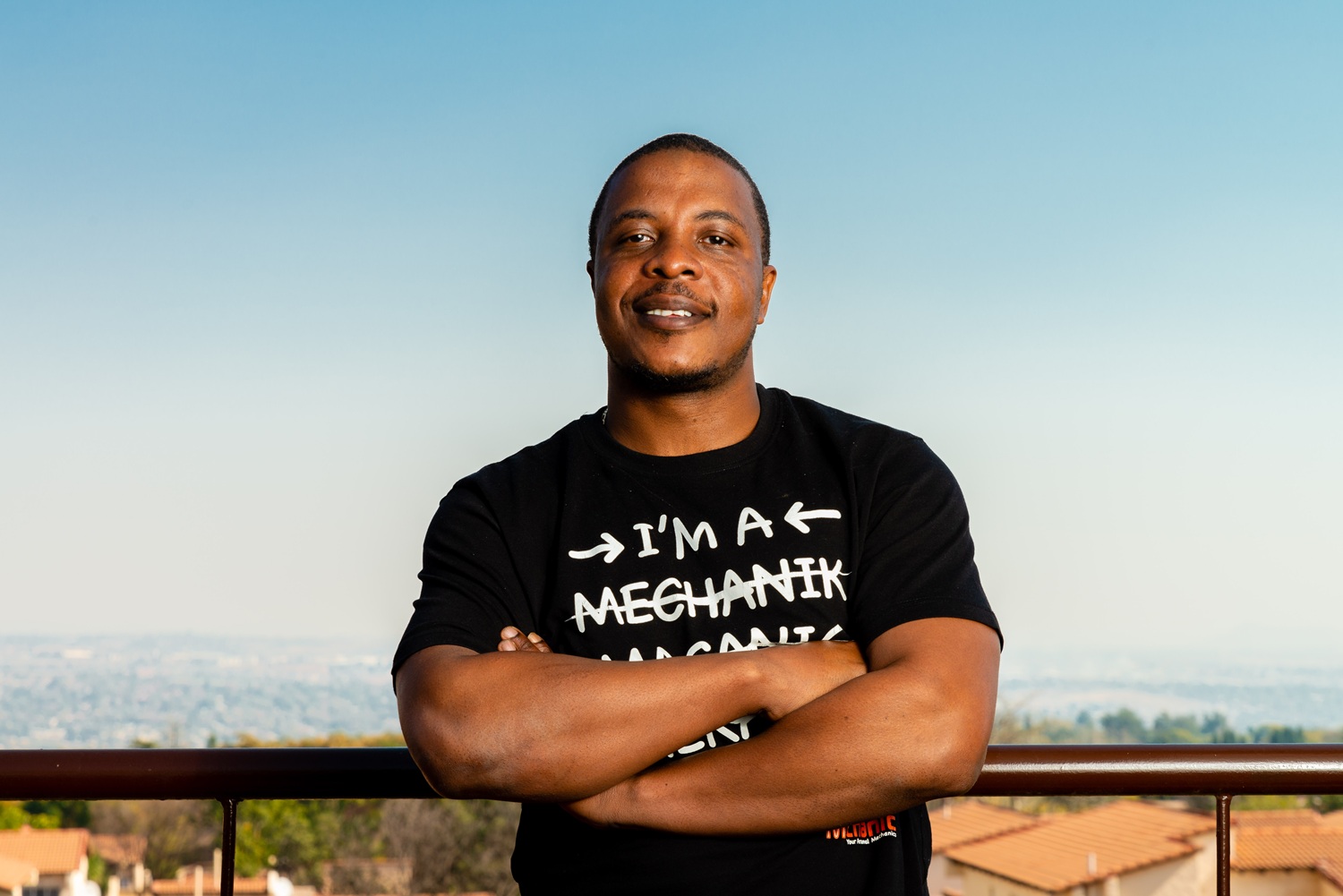 Lesetja Dikgale, founder of Michanic. 