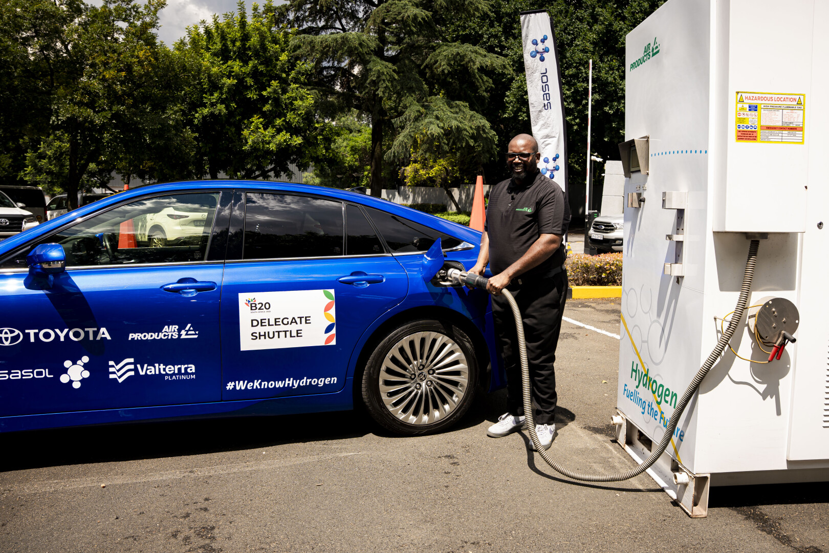 Live hydrogen-powered mobility demonstration Live hydrogen-powered mobility demonstration