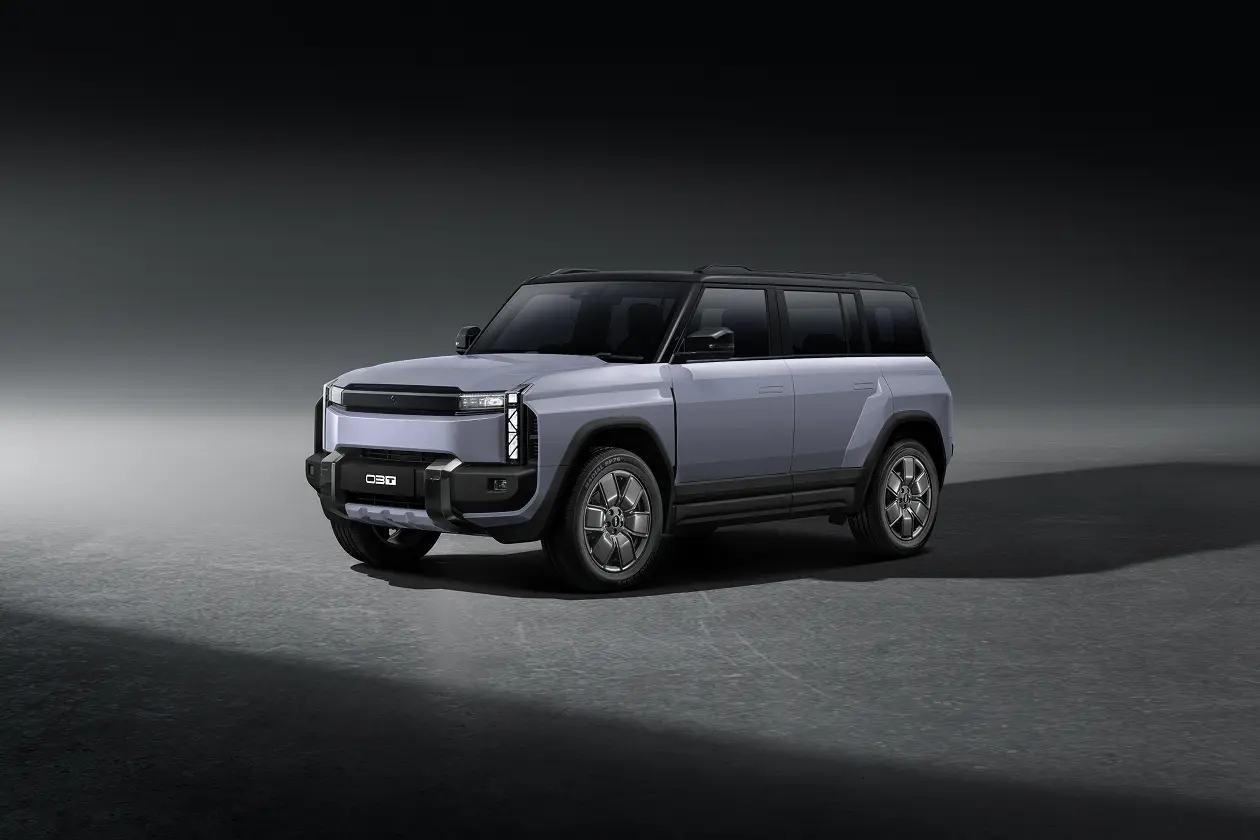 Visually, the 03T brings a bold and contemporary take on rugged SUV design Visually, the 03T brings a bold and contemporary take on rugged SUV design