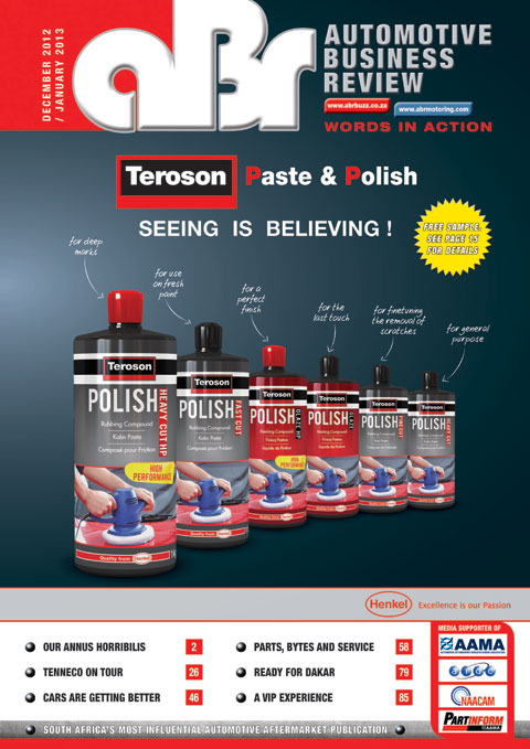 Automotive Business Review December 2012 -January 2013