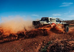 Double podium for TGRSA crews on marathon opener at South African Safari Rally 