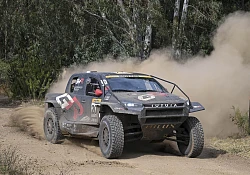 First victory of the SA Rally-RAID season for Saood Variawa and navigator Charan Moore after a tough day and extremely close racing at INGCO Parys 400